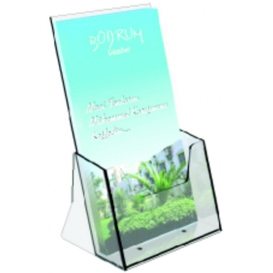 Injection Mould Brochure Holders &ndash; Desktop "Single" - 1/3 A4 ( 110mm x 210mm)