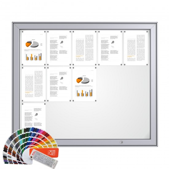 RAL MAXI Notice Board &ndash; Magnetic 15 x DIN A4