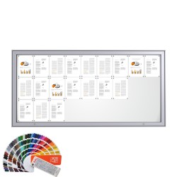 RAL MAXI Notice Board &ndash; Magnetic 27 x DIN A4