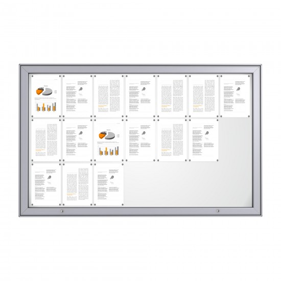 MAXI Notice Board &ndash; Magnetic 21 x DIN A4