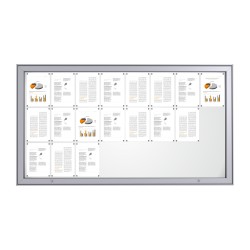 MAXI Notice Board &ndash; Magnetic 24 x DIN A4