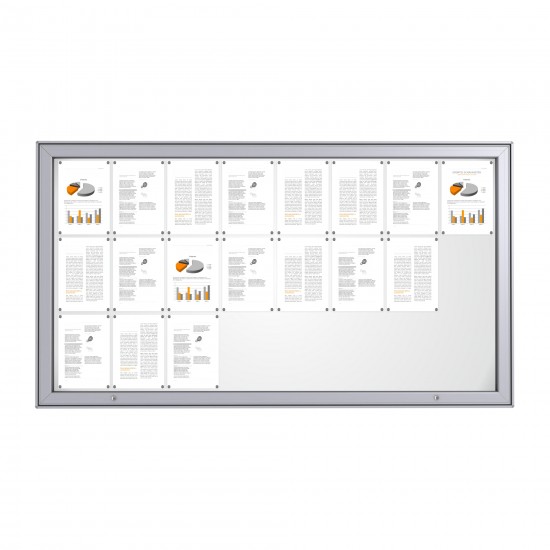 MAXI Notice Board &ndash; Magnetic 24 x DIN A4