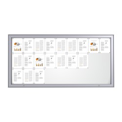 MAXI Notice Board &ndash; Magnetic 27 x DIN A4