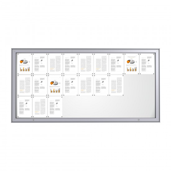 MAXI Notice Board &ndash; Magnetic 27 x DIN A4