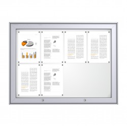 MAXI Notice Board &ndash; Magnetic 8 x DIN A4