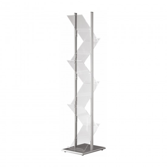 Portable Zig Zag Brochure Stand - 6xA4