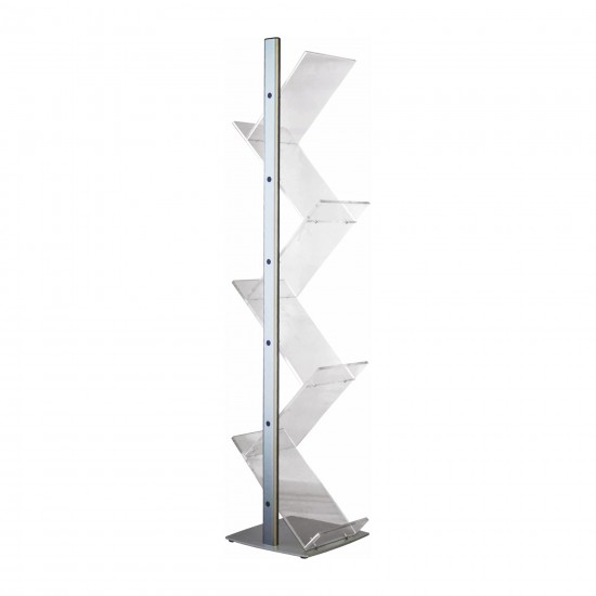 Brochure Stand Zig Zag &ldquo;Single Leg&rdquo; - 6xA4