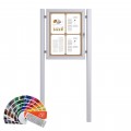 Free Standing RAL Notice Boards - Cork