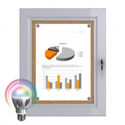 LED Notice Board &ndash; Cork 1 x DIN A4