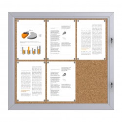Notice Board &ndash; Cork 6 x DIN A4