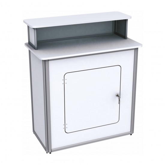 Folding Double Counter Straight "Lockable" - 70 cm