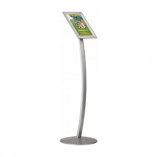 Curved Infoboard "Mitred Corner" - A4 (210 mm. x 297 mm.)