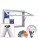 SUPER MAXI Free Standing LED-RAL Notice Board - Magnetic