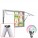 MIDI Free Standing LED Notice Board - Magnetic