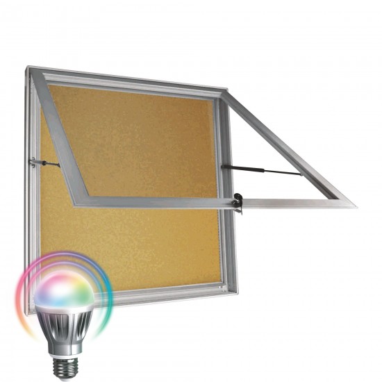 LED MAXI Notice Board &ndash; Cork 8 x DIN A4