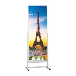 Slide in Poster Stand &ldquo;Basic&rdquo; -  (600 mm. x 1700 mm.) "Double Sided"