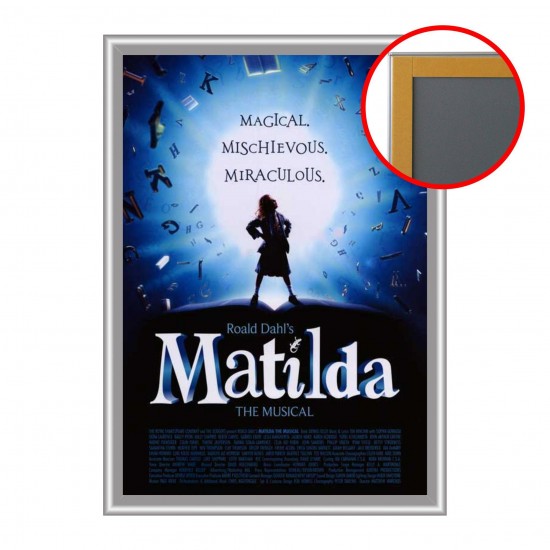 Self-adhesive Poster Frames - 32 mm Mitred Corner DIN A3 (297x420 mm)