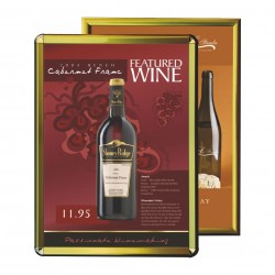 Golden Look Snap Frame &ndash; 25 mm A0 (841x1188 mm) 