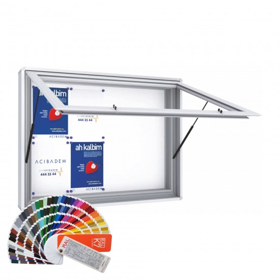 RAL SUPER MAXI Notice Board &ndash; Magnetic 21 x DIN A4