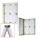 Free Standing Notice Board with Baseplate - Magnetic