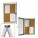 Free Standing Notice Board with Baseplate - Cork