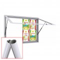 MIDI Free Standing Notice Board - Magnetic