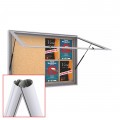 MIDI Free Standing Notice Board - Cork