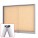 MIDI Sliding Doors Free Standing Noticeboard - Cork