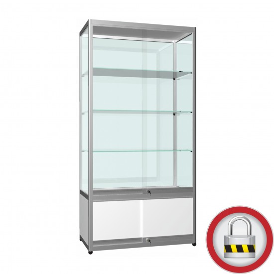 Tower Showcase &ldquo;Sliding Doors with Storage&rdquo; - 950mm. x 500mm. x 2000 mm.