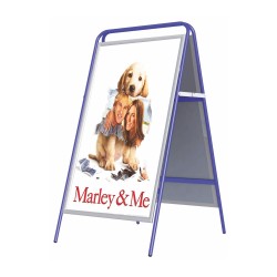 Basic Steel A Board with Snap Frame &ldquo;without Header&rdquo; - A1 (594 mm. x 841 mm.)