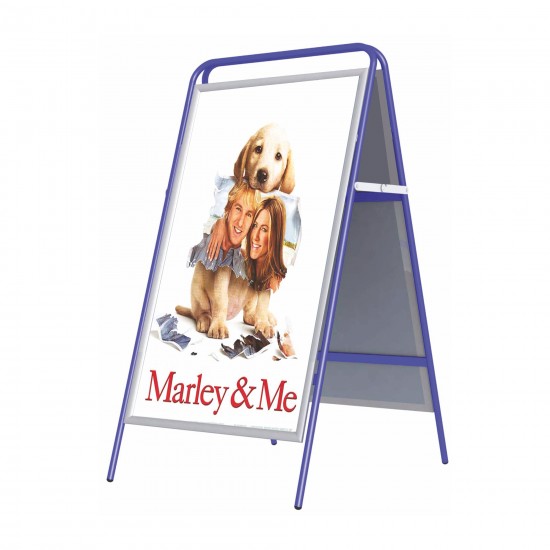 Basic Steel A Board with Snap Frame &ldquo;without Header&rdquo; - A1 (594 mm. x 841 mm.)