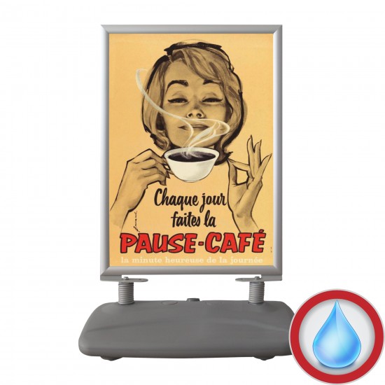 Lite - Poster Swing &ldquo;Water Base&rdquo; - Round Corner -  B2 (500 mm. x 700 mm.)