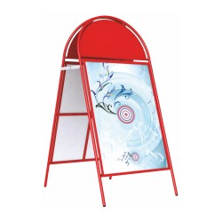 Steel A Board &ldquo;Slide in&rdquo; - A1 (594 mm. x 841 mm.)