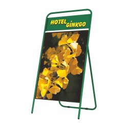 Steel A Board &ldquo;Salute&rdquo; with Header - A2 (420 mm. x 594 mm.)
